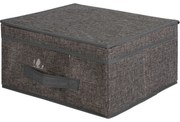 Textilný úložný box s vekom, 31 x 28 x 16 cm