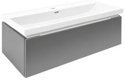 Kúpeľňová skrinka s umývadlom SAT Feel 100x30x44, 8 cm antracit mat SATFEEL100ANTU4