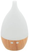 Aroma zvlhčovač Nubes s LED svetlom, bielo-hnedý