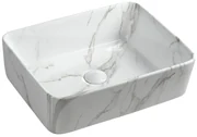 Sapho Sapho, DALMA keramické umývadlo 48x13x38 cm, carrara, MM517