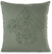 DEKORAČNÁ OBLIEČKA NA VANKÚŠ MIRA 45X45 CM ZELENÁ