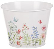 Obal na kvety Lúčne kvety, 16 x 12 cm, kov