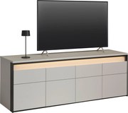 XXXLutz NÍZKA KOMODA, čierna, béžová, 173/63/47 cm Voleo - Online Only drobný nábytok - 000589003217