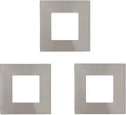 Eglo 94735 - SADA 3x LED podhľadových svietidiel FUEVA LED/2,7W/230V