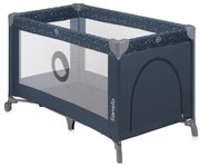 Lionelo - Cestovná postieľka STEFI modro-šedá