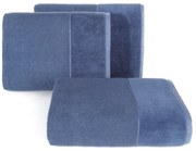 BAVLNENÝ UTERÁK LUCY7 70X140 CM MODRÁ