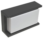 Vonkajšie nástenné svietidlo ARAGO 1xE27/60W/230V antracit