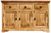 Komoda Guru 140x90x45 indický masív mango Mango natural