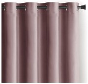 Svetlohnedý zamatový dimout záves 140x270 cm Eyelets – Restilo