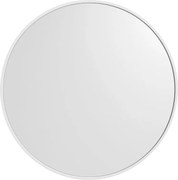 Sapho Sapho, NOTION SLIM guľaté zrkadlo v ráme, priemer 60cm, biela matná, NT600W