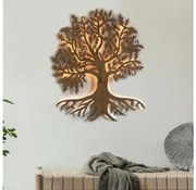 Li-Go 5739/DUB2 - LED Stmievateľná nástenná dekorácia LED/10W/230V 68x80 cm dub