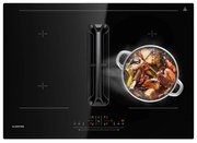 Klarstein AirJet 72 Down Air System, indukčný sporák + DownAir-digestor, 10 000 W, 600 m³/h, Boost