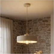 Brilagi - Závesný luster na lanku SPRING 1xE27/60W/230V pr. 30 cm béžová/zlatá
