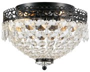 Markslöjd 108424 - Stropné svietidlo JOLINE 2xE14/40W/230V čierna