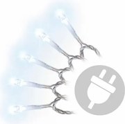 Nexos 1001 Vianočné LED osvetlenie 9 m - studené biele, 100 diód