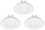 Eglo 94732 - SADA 3x LED Podhľadové svietidlo FUEVA 1 1xLED/2,7W/230V EG94732