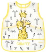 BABY ONO Umývateľný podbradník - zástera 30x35 cm Baby Ono žirafy