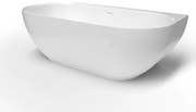 Voľne stojaca vaňa SAT Lesly 170x82 cm liaty mramor LE1700