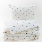 Matex Mušelínové obliečky Čučoriedky, 140 x 200 cm, 70 x 90 cm