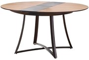 Rozkladací stôl Moretti 118/148x118cm Dub Zlatá/Grafit Mat/Grafit