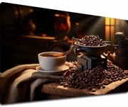 Kávové obrazy do kuchyne Čaro Kávových Zŕn 40x60 cm