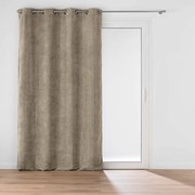 Svetlohnedý záves zo ženilky 140x260 cm Leo – douceur d'intérieur