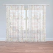 Sablio Záclony Mesiačiky a obláčiky : 2ks 150x250cm