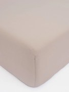 Jersey plachta Classic 90 × 200 cm - cappuccino