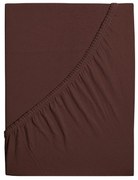 4Home jersey prestieradlo Ideál tmavohnedá, 200 x 200 cm