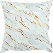 Dekoratívny vankúš Biely Mramor Veľkosť: 1. 45x45cm