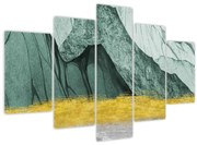 Obraz - Smaragdové hory N⁰2 (150x105 cm)