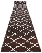 Protišmykový behúň Maroko hnedý TRELLIS 30351