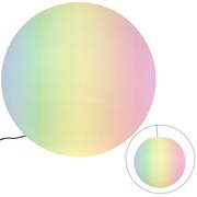 Inteligentná vonkajšia lampa biela 77 cm IP65 vrátane WiFi A60 - Nura