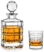 Crystal Bohemia TIMESQUARE Whisky Set (1 + 6)