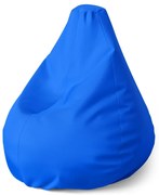 Sedací vak Pear kráľovská modrá - detský, modrá