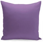 Jednofarebná obliečka v fialovej farbe 45x45 cm