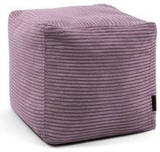 Fialový menčestrový sedací vak Up! MooG – SLOWDOWN