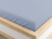 Napínacia plachta z mikrovlákna svetlo modrá 90 x 200 cm