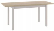 Jedálenský stôl Adam II 100 x 60 cm, dub cremona / krémová