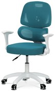 Autronic BONTEC Detská stolička, výškovo nastaviteľná, modrá sieťovina, KA-K1063 BLUE Farba: Modrá