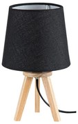 Rabalux 2069 - Stolná lampa LYCHEE 1xE14/25W/230V čierna