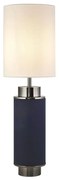 Searchlight EU59041BK - Stolná lampa FLASK 1xE27/60W/230V modrá