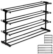 Nastaviteľný botník DIANA čierny