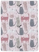 Prešívaná deka a obliečka na vankúš v súprave z bavlneného saténu 140x200 cm – Butter Kings