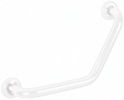 BISK Erga Niagara, zahnuté nerezové madlo 440 mm, biela, ERG-04791