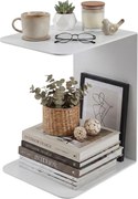 Príručný stolík Selby 48 cm - biela