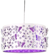 ONLI - Detský luster TITILLA 1xE27/22W/230V fialová/biela