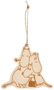 Drevená dekorácia Moomin / 80. výročie