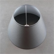 Náhradné tienidlo k stolovej lampe E27 24x40 cm sivé