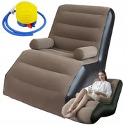 VK 27531 Nafukovacie relaxačné kreslo s opierkou